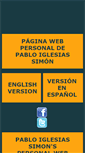 Mobile Screenshot of pabloiglesiassimon.com