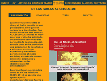Tablet Screenshot of delastablasalceluloide.pabloiglesiassimon.com